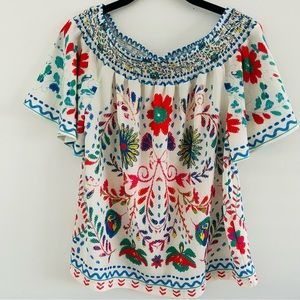 Flying Tomato Floral Print Top